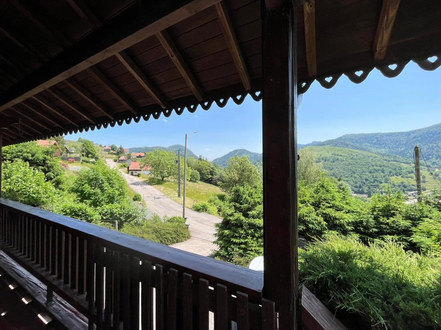 Chalet Bois Vue Panoramique : 2 Logements Et Sauna Bussang Eksteriør billede